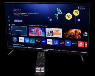 Hisense 32-inch Smart TV in good working condition. Tested and fully functional with a clear picture and sound. Factory reset and ready for the new ow