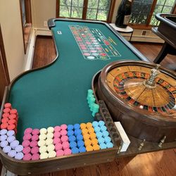 Authentic Casino Roulette Table – Dealer School Original