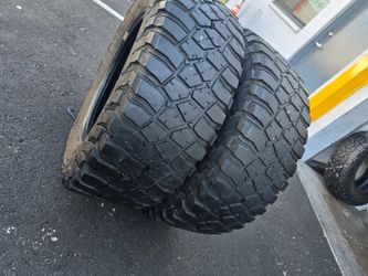 2 used tiresLt37x12.50r20 Bfgoodrich K02, DOT 2021,LR (E) $250.00 Both