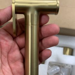 Brushed Gold  Modern Bidet Sprayer