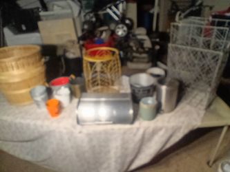 Misc. Baskets & Tins For Sale