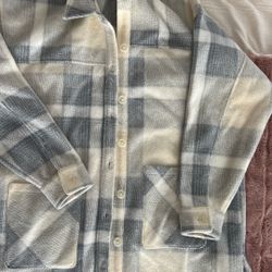 Long Button Up Jacket