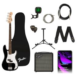 New in box Squier by Fender Bass Guitar Kit