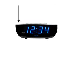 Hidden Surveillance Camera Table Clock, Spy Security Camera 