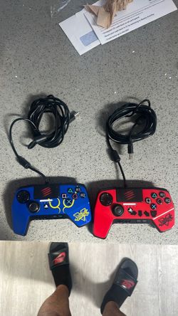 Vintage PS3 and PS4 cord controller