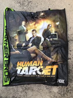 SDCC Human Target swag bag