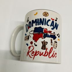 Dominican Republic Mug | Two-Tone Ceramic Travel Mug