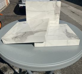 Display  Marble Light weight Cubes