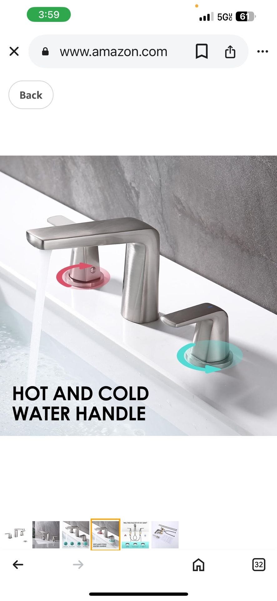 8 inch 2 Handles Widespread Bathroom Faucet 3 Holes with Pop up DrainA14 nickel