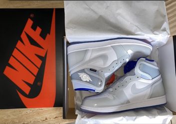 Jordan Zoom White Racers Size 8