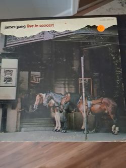 James Gang Live In Concert Vinyl Record