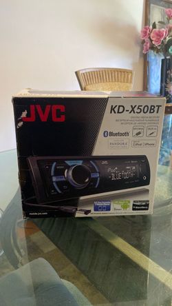 JVC KD-X50BT - Digital Media Receiver - No CD- Bluetooth, USB ,AUX, MP3 Compatible