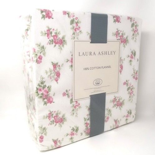 Laura Ashley Twin Fannel Sheet Pillo
