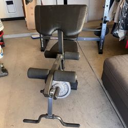 Home Gym With Weights And Barbell