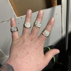 All Real 10 K Vvs Diamond Ring