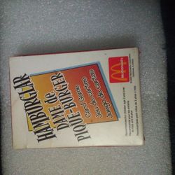 Burger Playing Cards From McDonalds