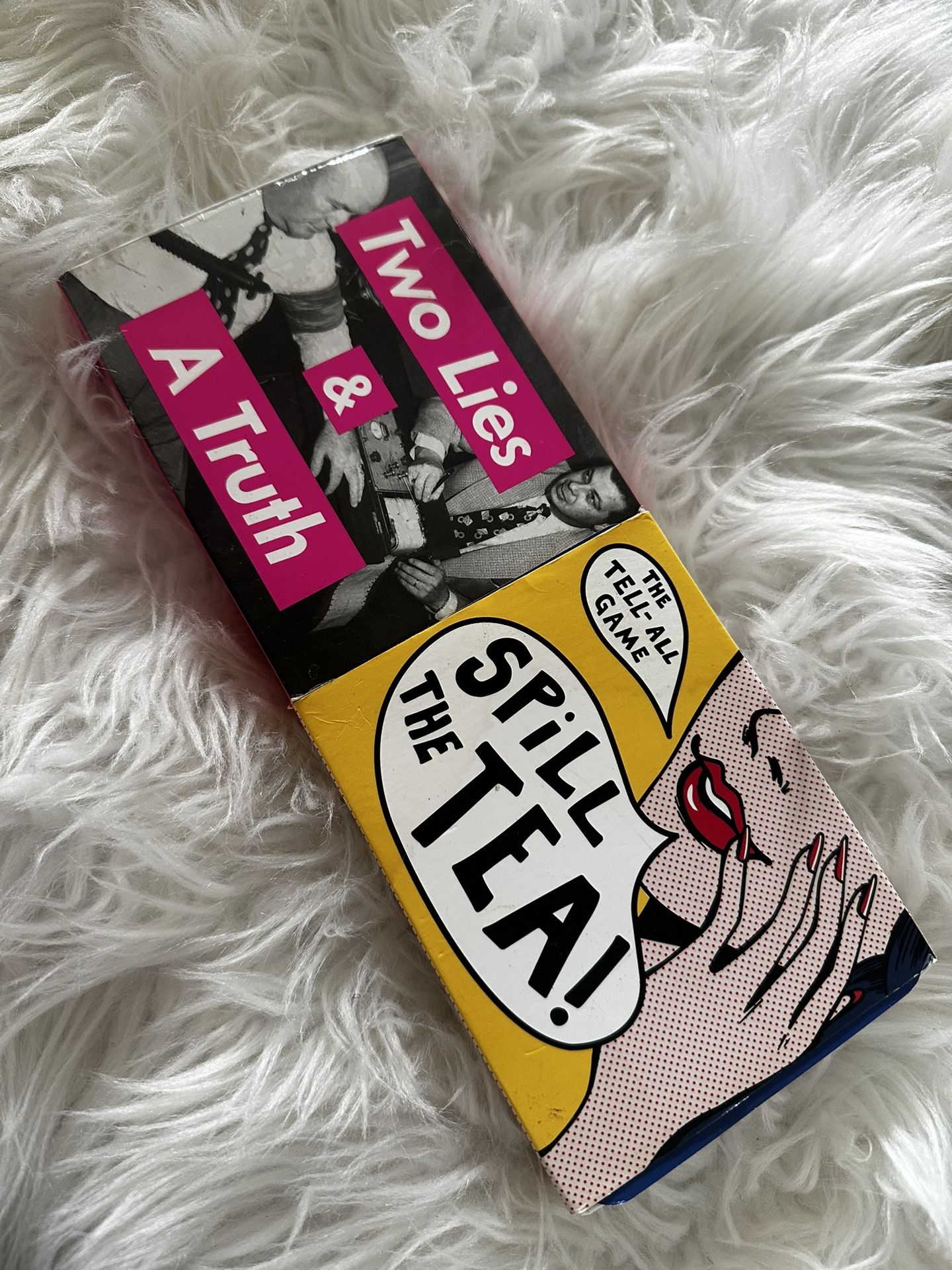 Fun Party Game Set – Spill the Tea + Two Lies & a Truth