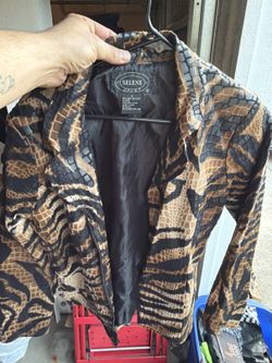 Selene Sport animal print jacket - women's 6