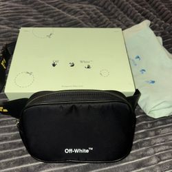 Off White Cross Body Bag