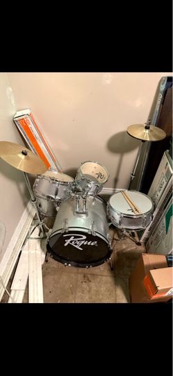 Rogue Drum Kit Set Silver