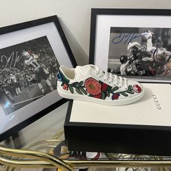 Gucci Ace Embroidered Floral 