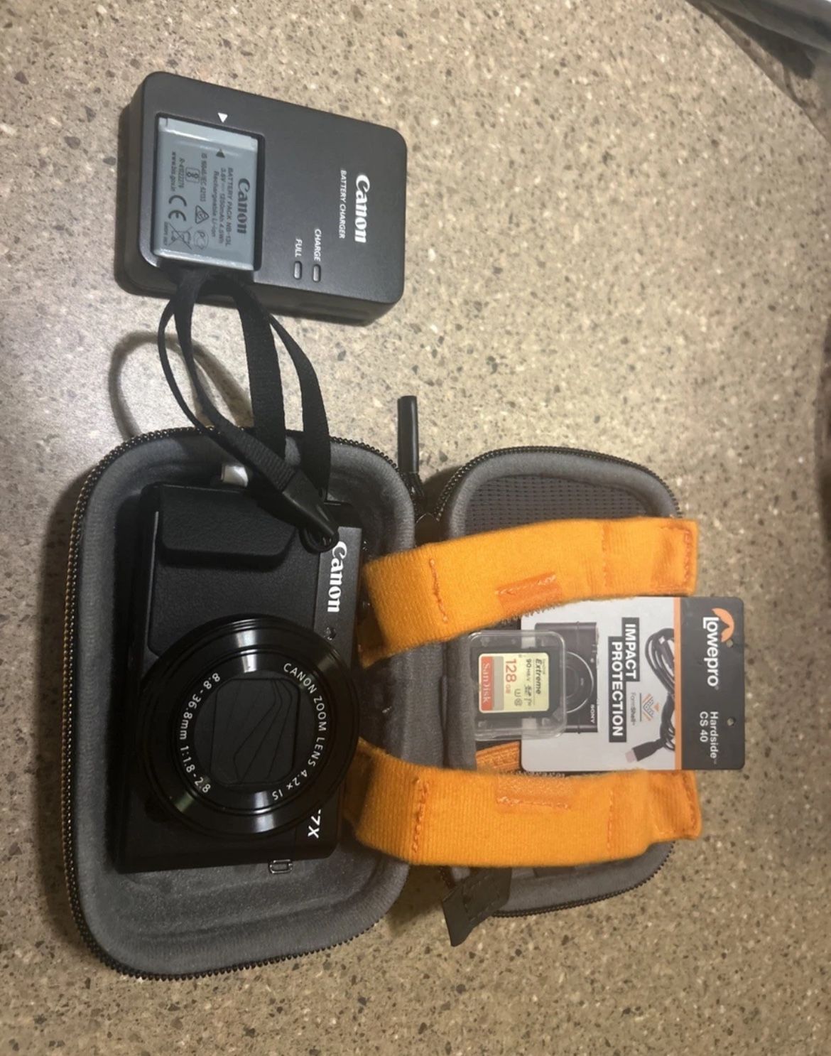 Canon PowerShot G7 X Mark II 20.1 MP Compact Digital Camera - Black
