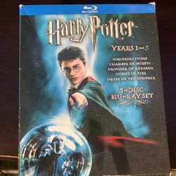 Harry Potter Blu Ray DVDs