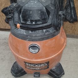 Ridgid Shop Vac,with Blower.