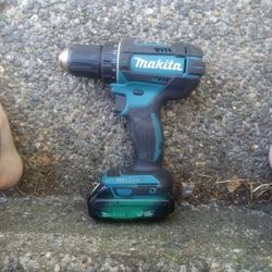Makita Drill And Battery