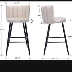 Set Of 6 Bar Stool 