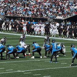 Panthers vs Tampa Bay Buccaneers 9th row!