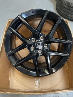 18” Civic Wheel Black OEM One