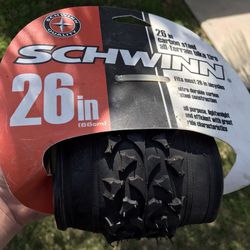 Brand New 26” x 1.95” Schwinn Mountain Bike Tire