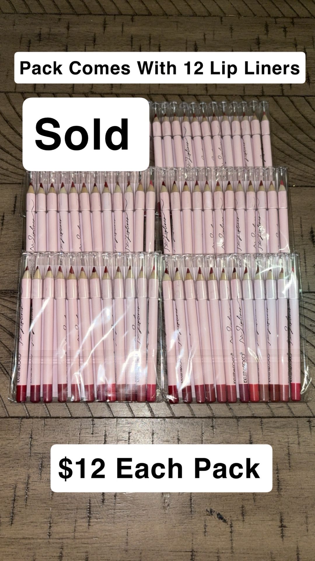 Kevin & Coco Lip Liners $12