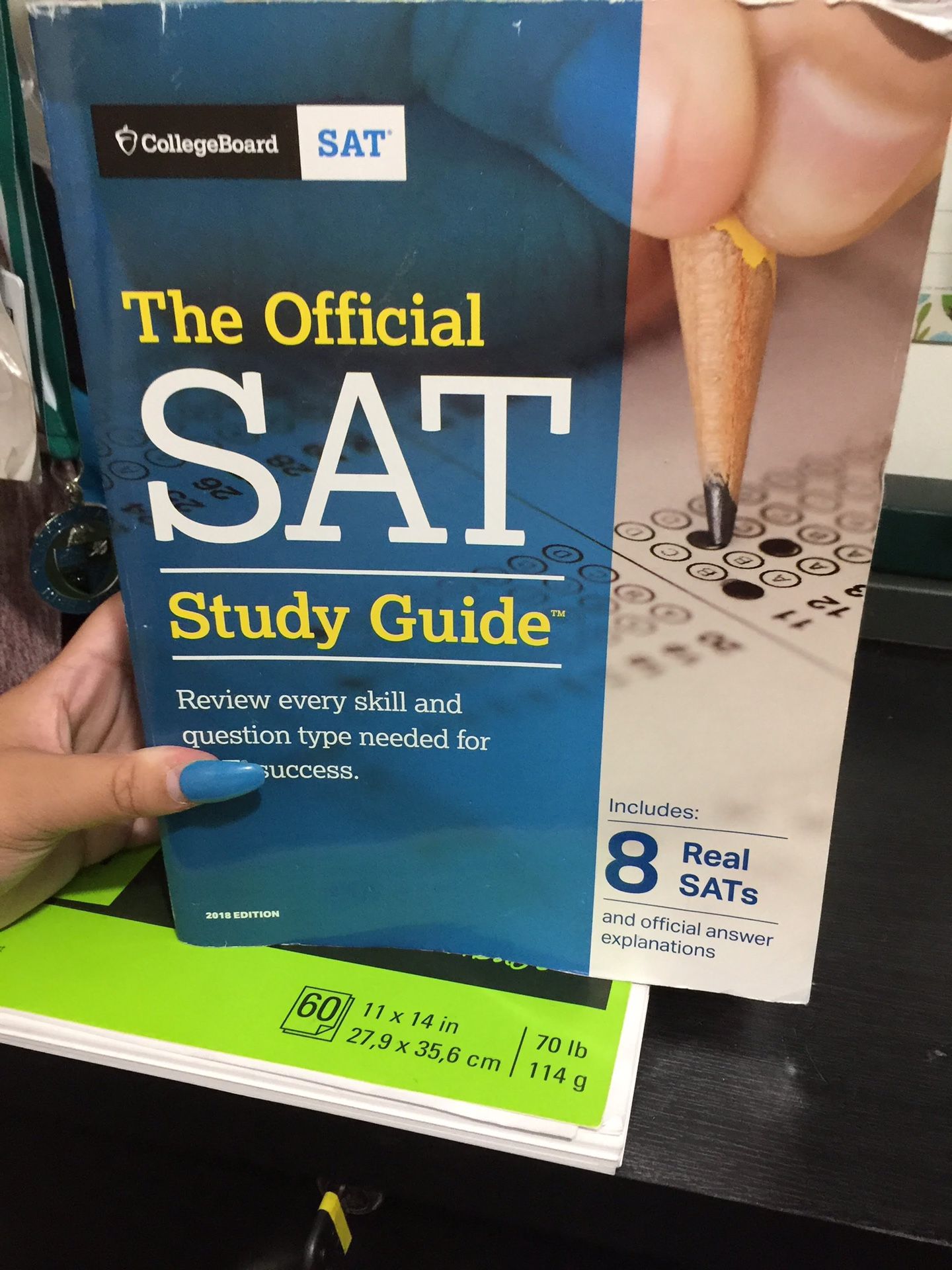 SAT prep book