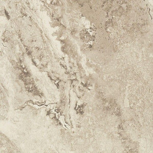 Light Travertine Low Gloss 3 MIL x 18 in. W x 18 in. L Groutable Peel and Stick Vinyl Tile Flooring