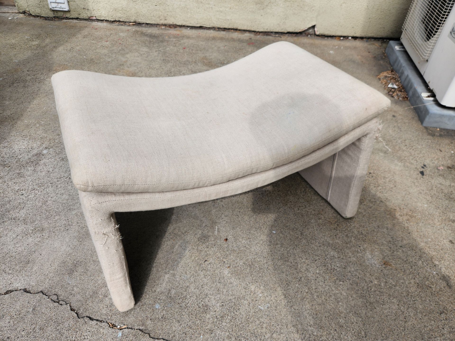West Elm Ottoman