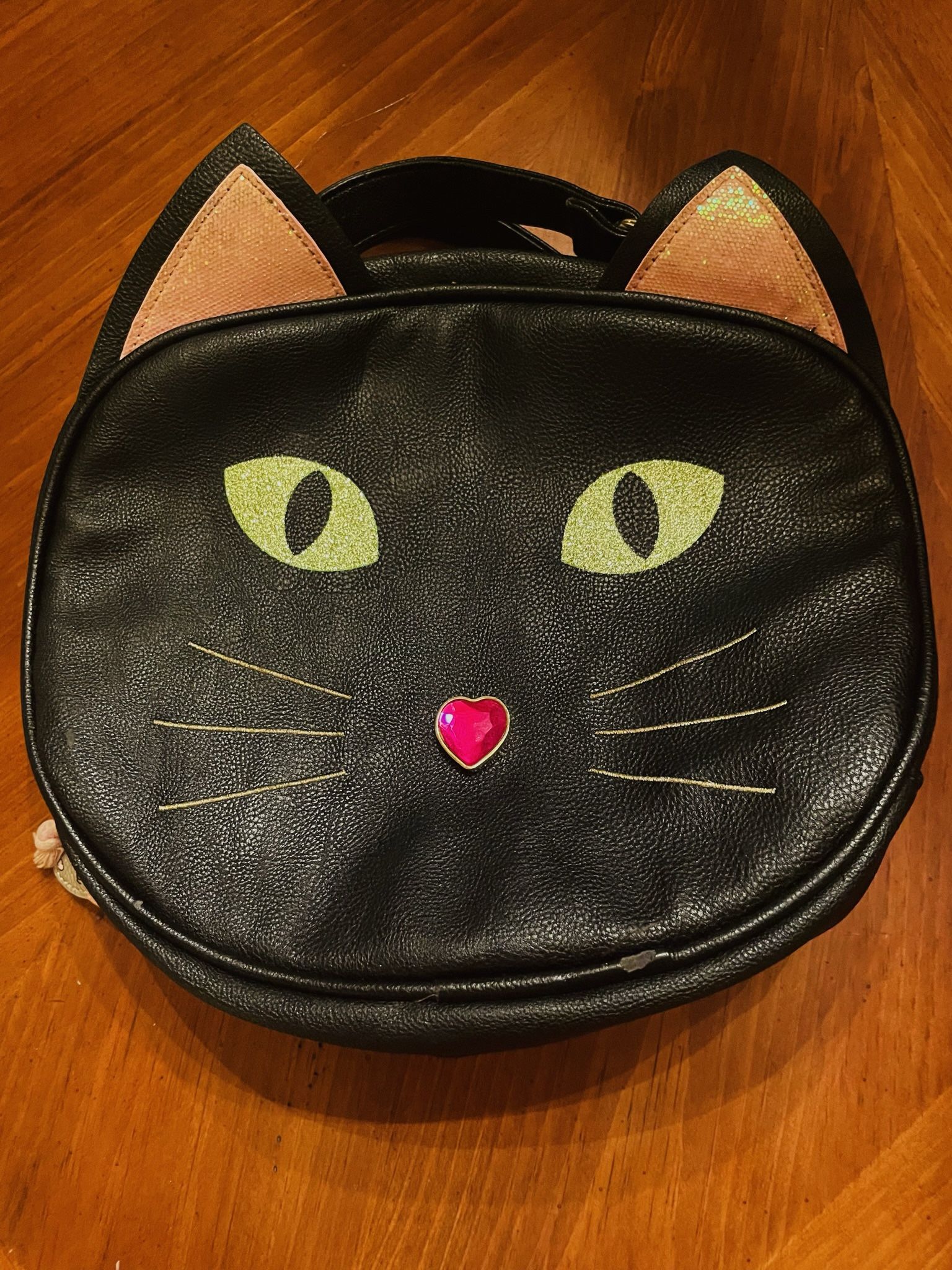 Black Cat Insulated Lunch Bag