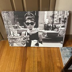 Audrey Hepburn Canvas Art