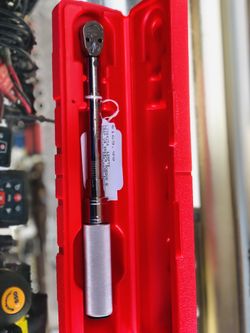 Snap on torque wrench
