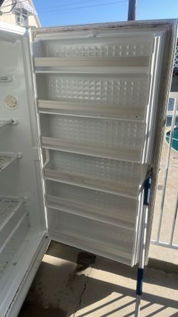 Woods upright freezer