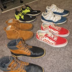 Boots, Vans, Nike, Jordan 
