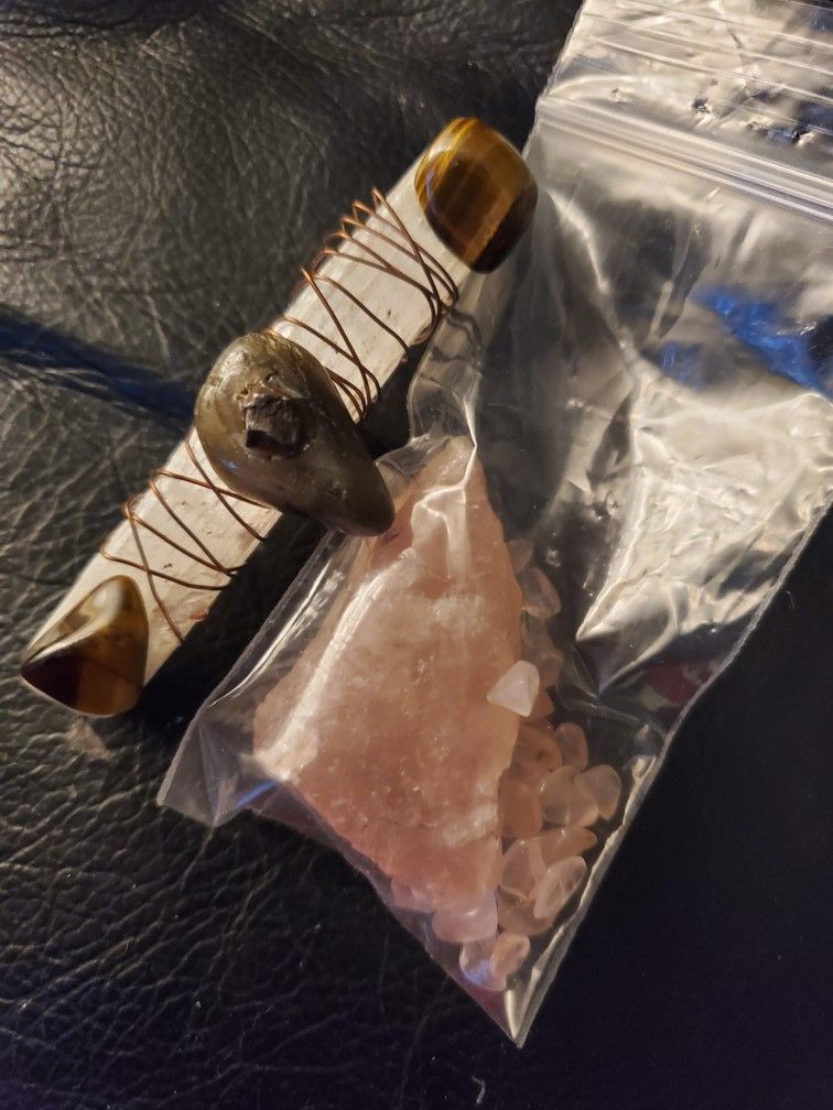 Rose Quartz And Tiger Eye And?