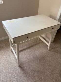 Pottery barn desk, mid century style