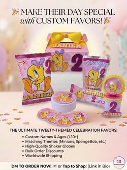 Custom Party Favors (any theme)