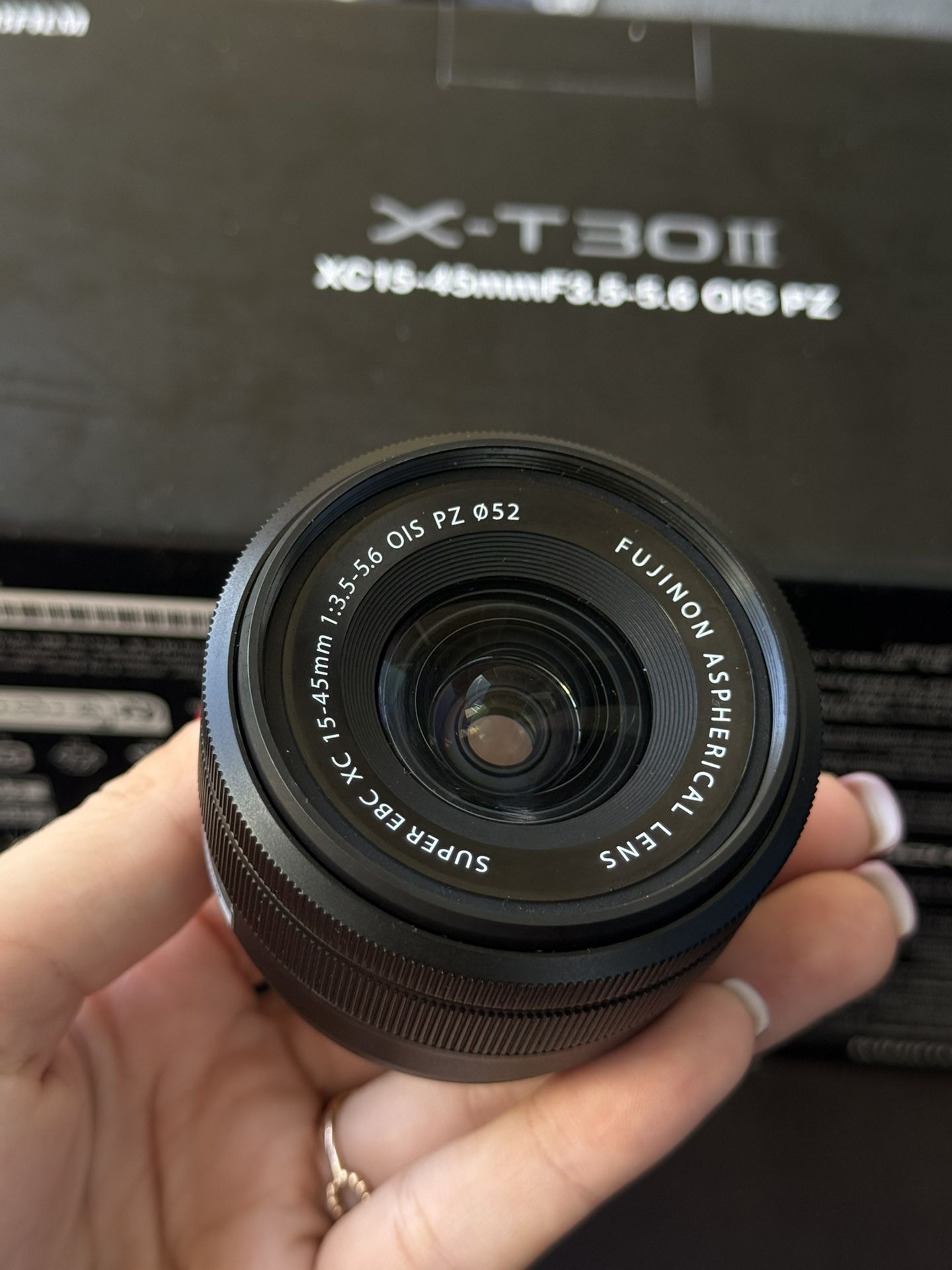 Lens XC 15-45mm F3.5-5.6 OIS PZ . Fujifilm X-T30II 