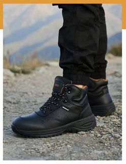 Jerko Heavy-Duty Waterproof Work Boots: Anti-Slip & Impact Protection for Ultimate Safety