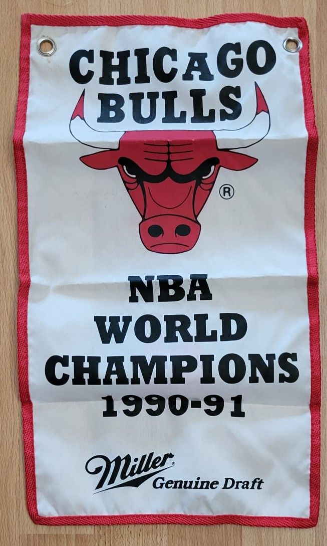 BULLS MINI CHAMPIONSHIP BANNER!