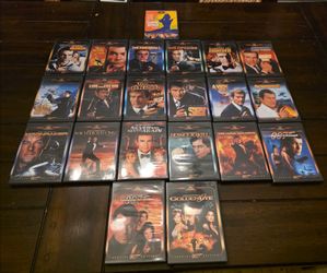 James Bond Movie Collection (DVD) 21 movies read description for details sold only as a set