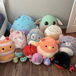 Squishmallows (All Different Prices)